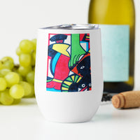 KW Gallery Art & Wine Tumbler 25 - Winter Sunshine Marketplace