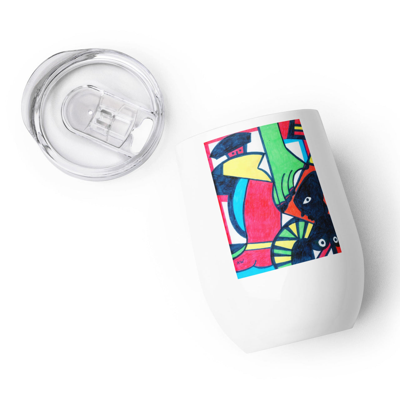 KW Gallery Art & Wine Tumbler 25 - Winter Sunshine Marketplace