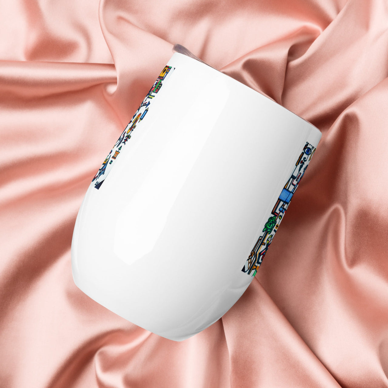 KW Gallery Art & Wine Tumbler 26 - Winter Sunshine Marketplace