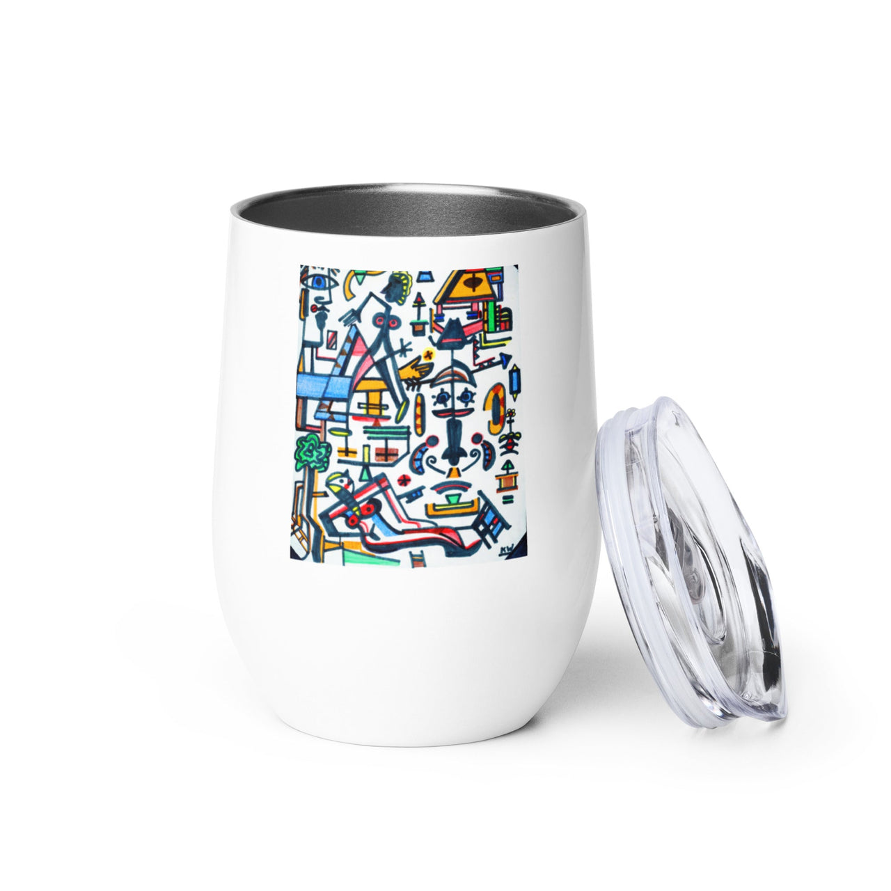 KW Gallery Art & Wine Tumbler 26 - Winter Sunshine Marketplace