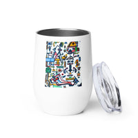 KW Gallery Art & Wine Tumbler 26 - Winter Sunshine Marketplace
