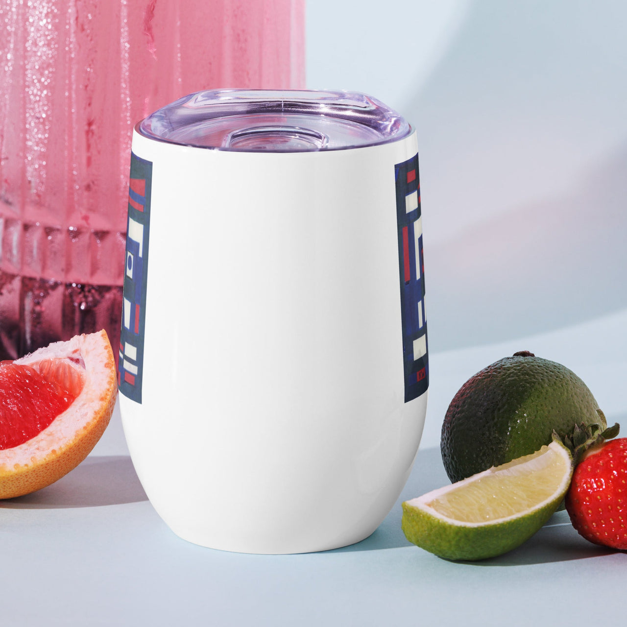 KW Gallery Art & Wine Tumbler 27 - Winter Sunshine Marketplace