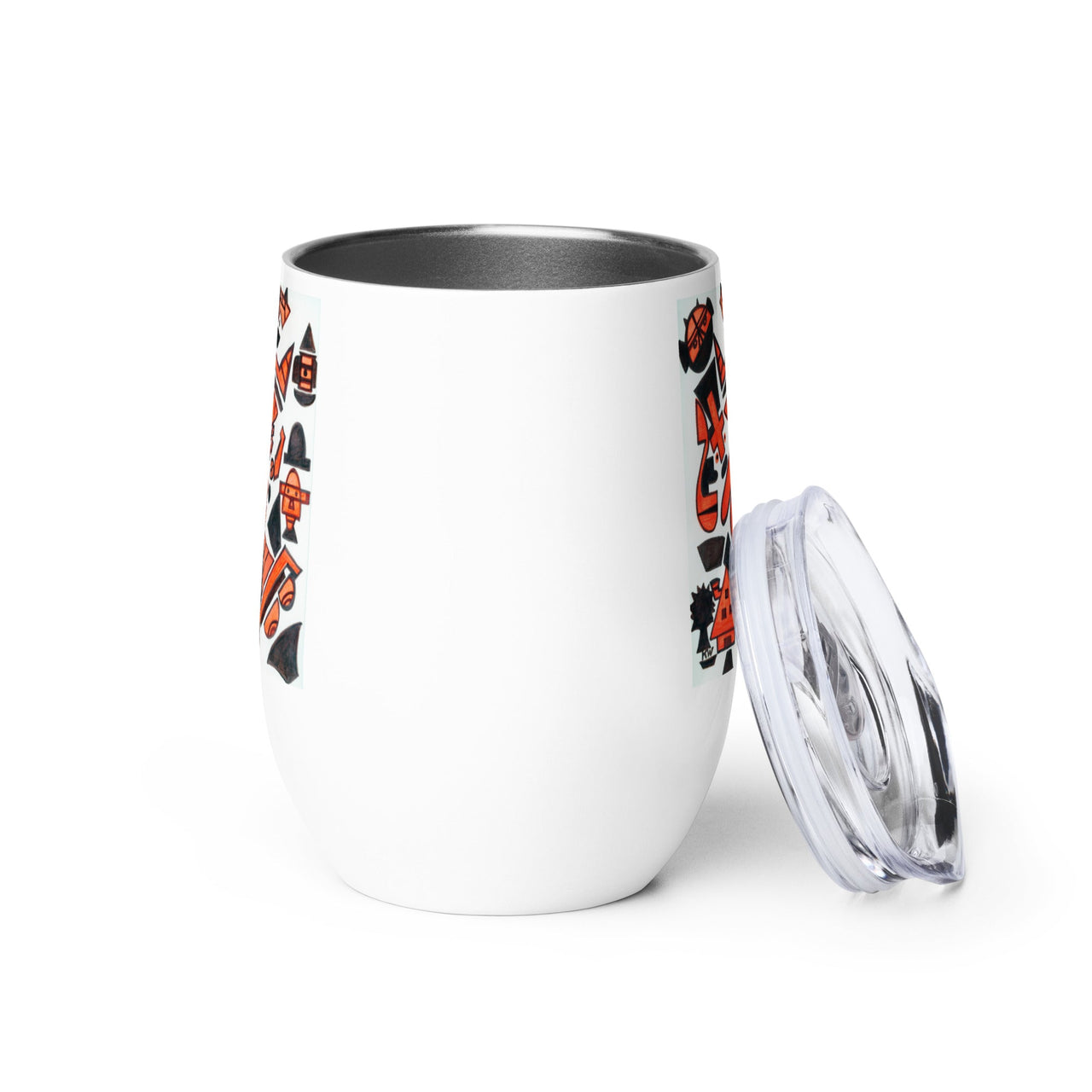 KW Gallery Art & Wine Tumbler 28 - Winter Sunshine Marketplace