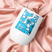 KW Gallery Art & Wine Tumbler 29 - Winter Sunshine Marketplace