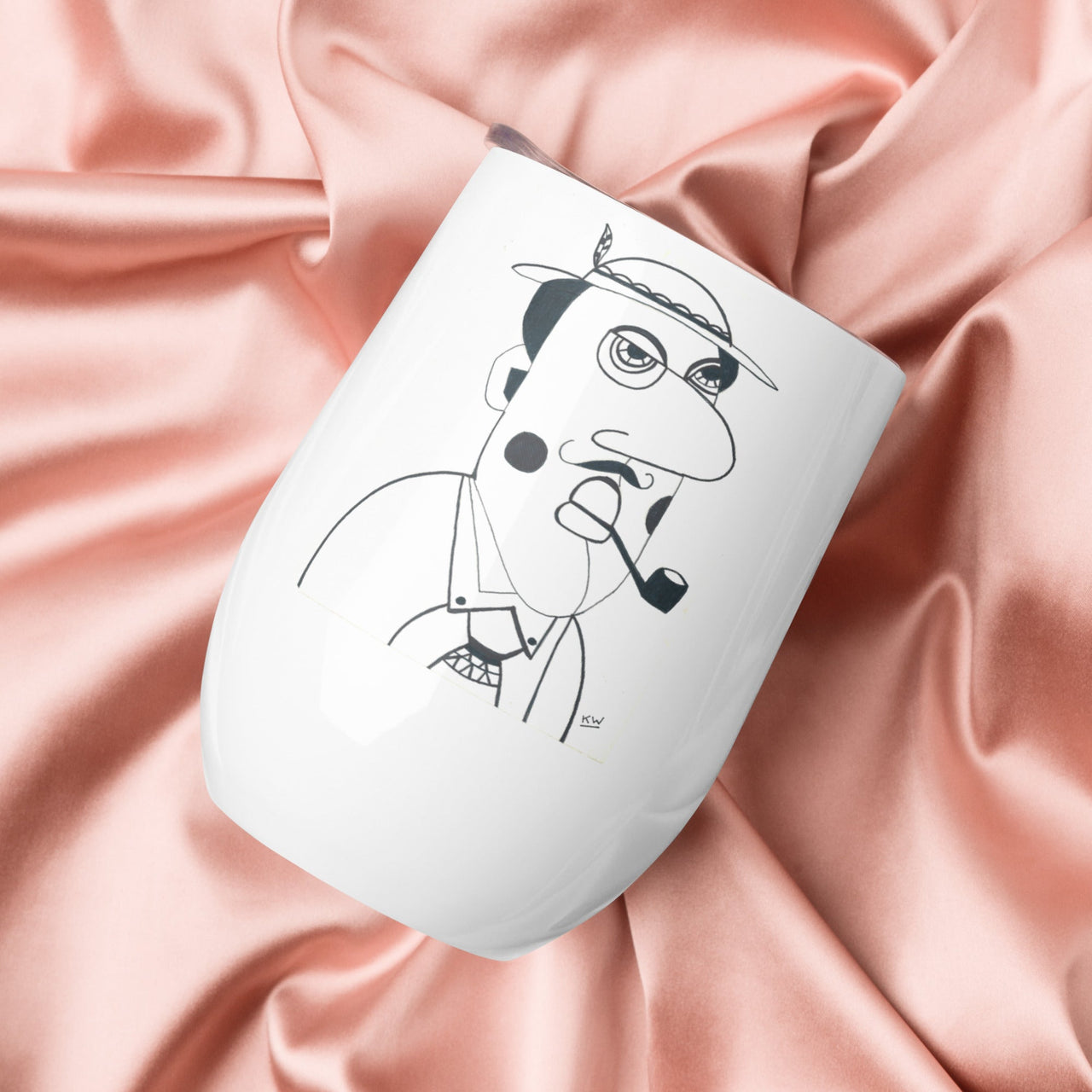 KW Gallery Art & Wine Tumbler 3 - Winter Sunshine Marketplace