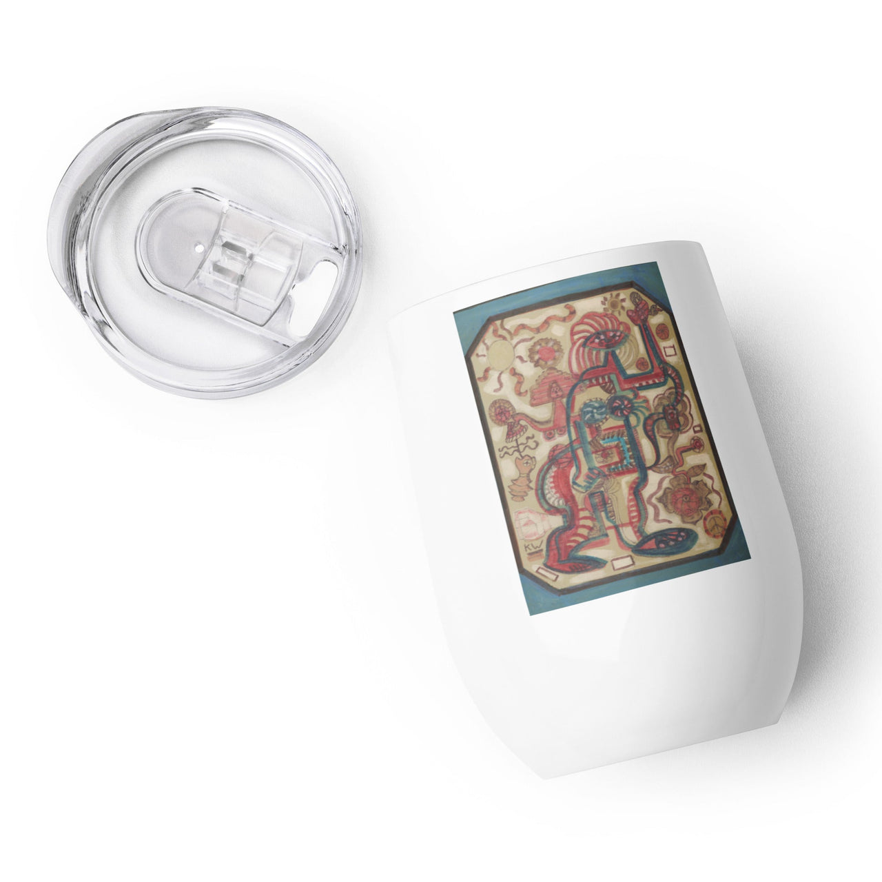 KW Gallery Art & Wine Tumbler 30 - Winter Sunshine Marketplace