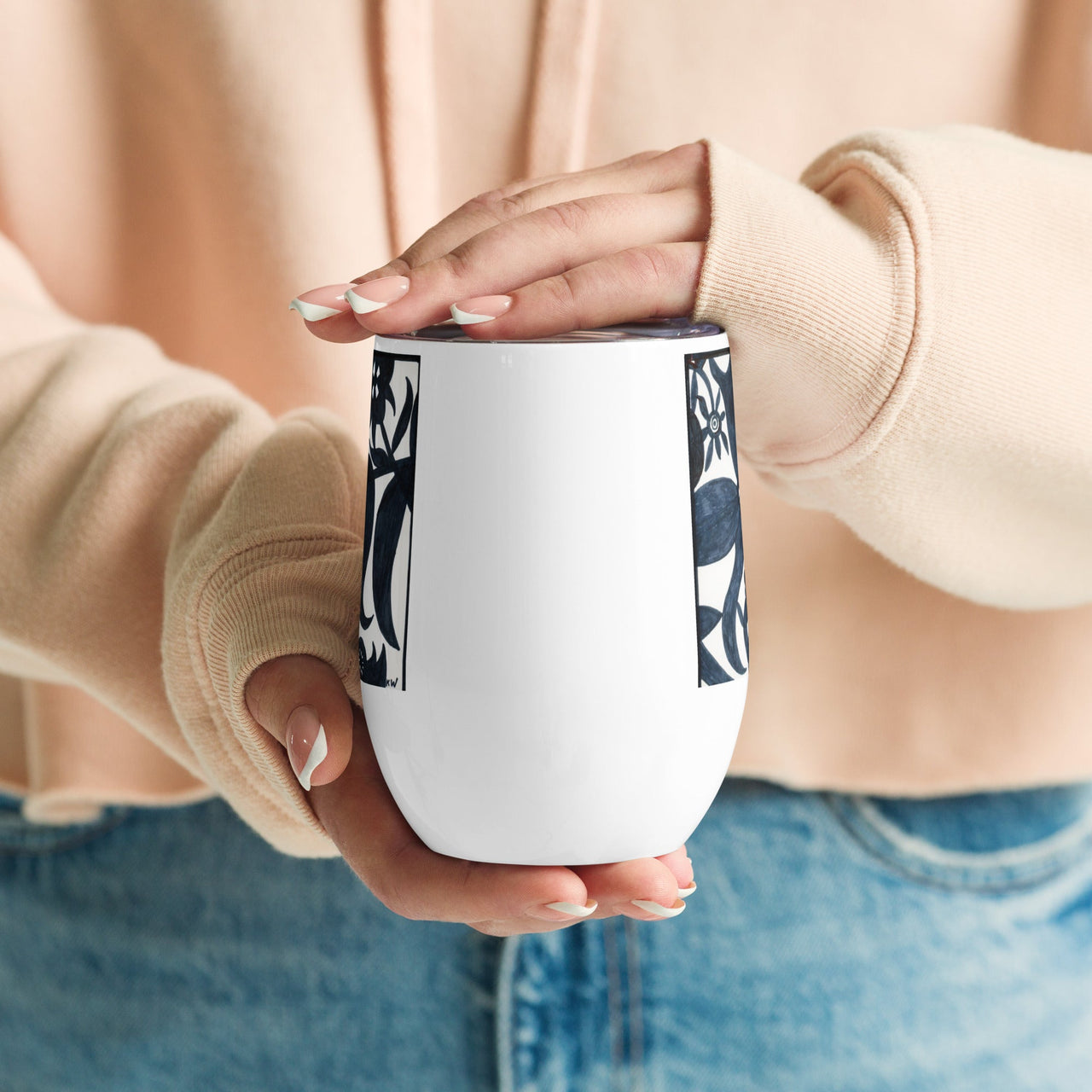 KW Gallery Art & Wine Tumbler 31 - Winter Sunshine Marketplace