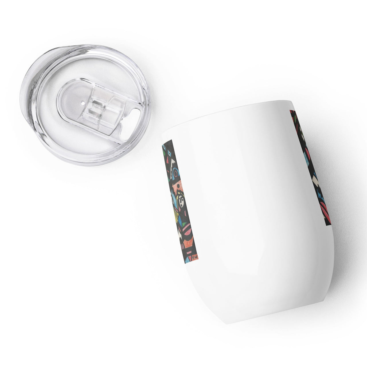 KW Gallery Art & Wine Tumbler 32 - Winter Sunshine Marketplace