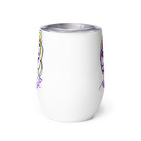 KW Gallery Art & Wine Tumbler 33 - Winter Sunshine Marketplace