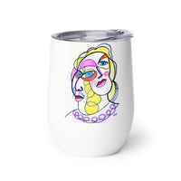 KW Gallery Art & Wine Tumbler 33 - Winter Sunshine Marketplace