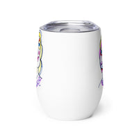 KW Gallery Art & Wine Tumbler 33 - Winter Sunshine Marketplace