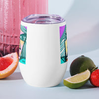 KW Gallery Art & Wine Tumbler 34 - Winter Sunshine Marketplace