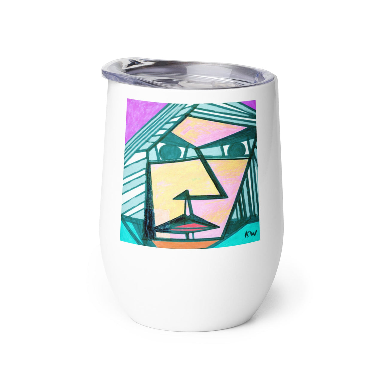 KW Gallery Art & Wine Tumbler 34 - Winter Sunshine Marketplace