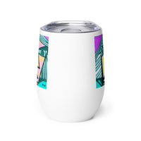 KW Gallery Art & Wine Tumbler 34 - Winter Sunshine Marketplace