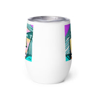 KW Gallery Art & Wine Tumbler 34 - Winter Sunshine Marketplace