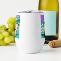 KW Gallery Art & Wine Tumbler 34 - Winter Sunshine Marketplace