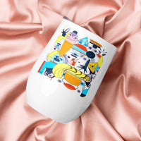 KW Gallery Art & Wine Tumbler 37 - Winter Sunshine Marketplace