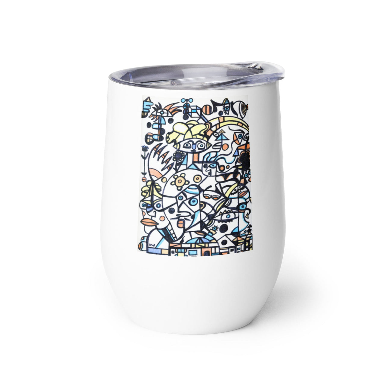 KW Gallery Art & Wine Tumbler 40 - Winter Sunshine Marketplace