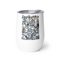 KW Gallery Art & Wine Tumbler 40 - Winter Sunshine Marketplace