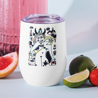 KW Gallery Art & Wine Tumbler 41 - Winter Sunshine Marketplace