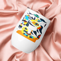 KW Gallery Art & Wine Tumbler 43 - Winter Sunshine Marketplace