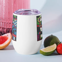 KW Gallery Art & Wine Tumbler 44 - Winter Sunshine Marketplace