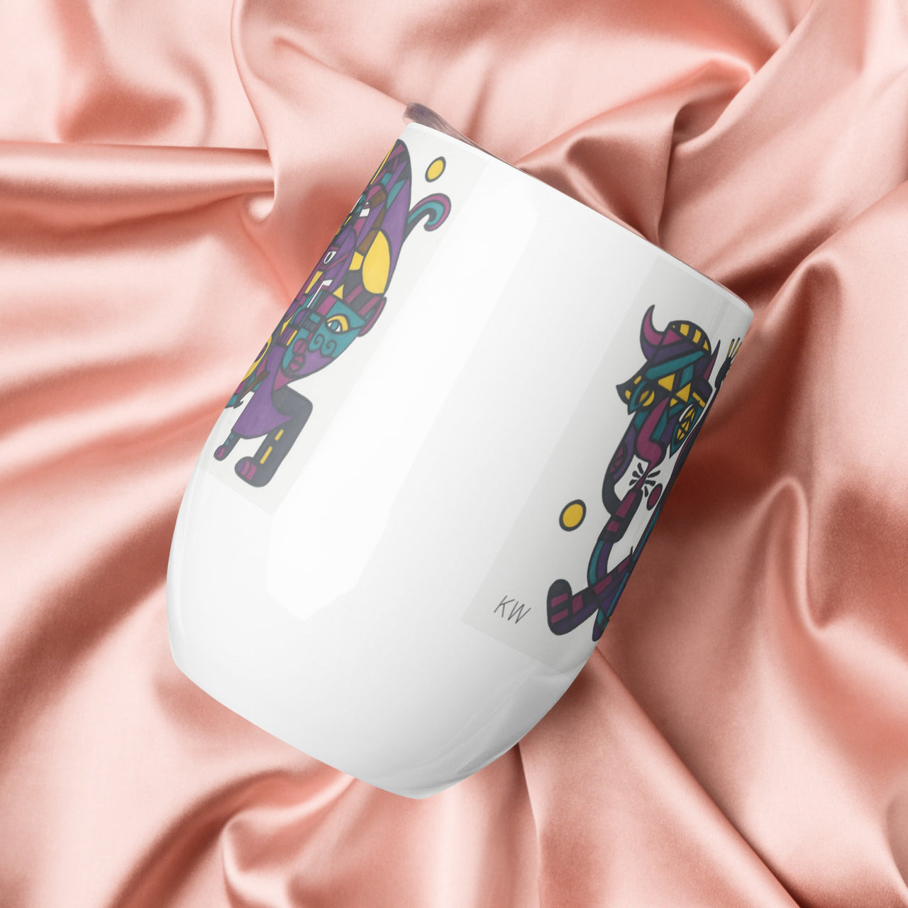 KW Gallery Art & Wine Tumbler 45 - Winter Sunshine Marketplace