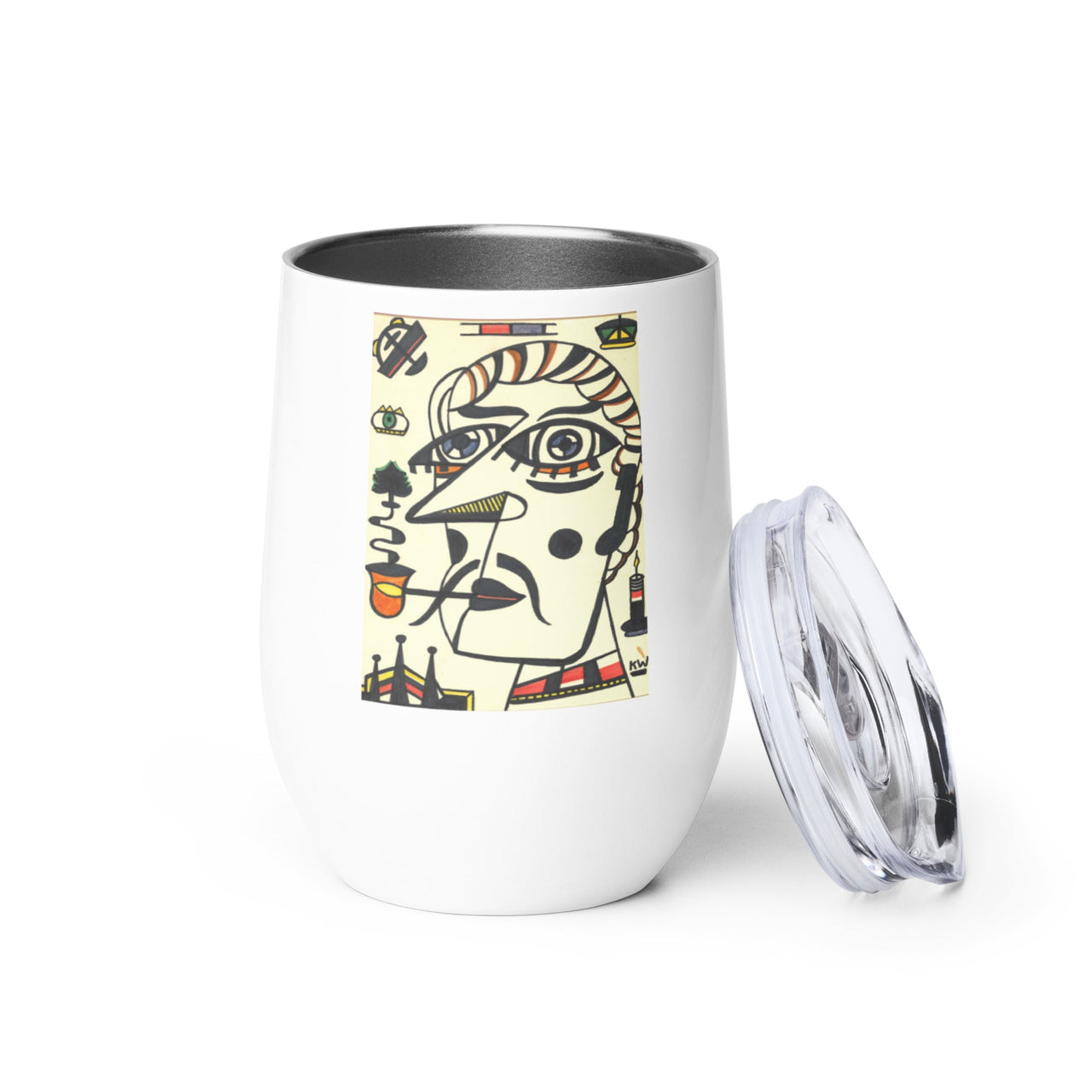 KW Gallery Art & Wine Tumbler 8 - Winter Sunshine Marketplace