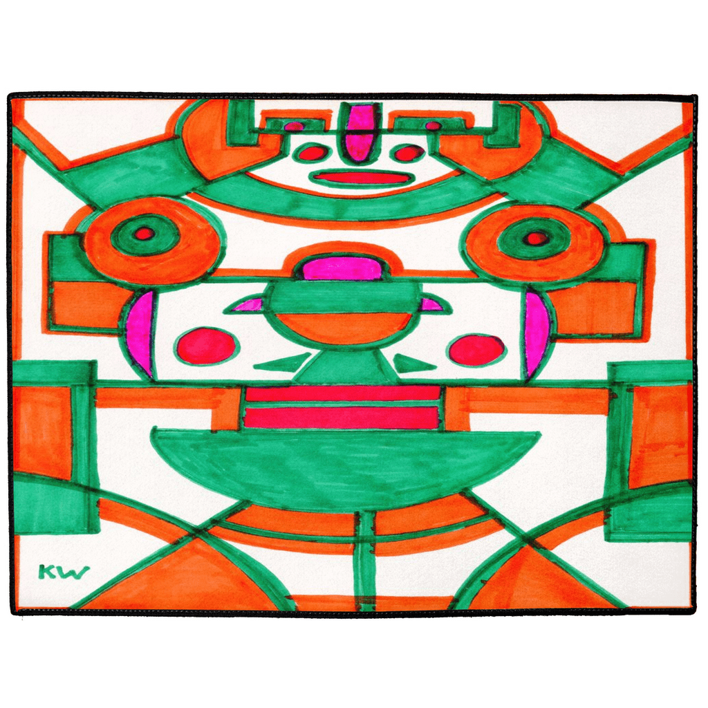 KW Gallery Artful Welcome Doormat 15 - Winter Sunshine Marketplace