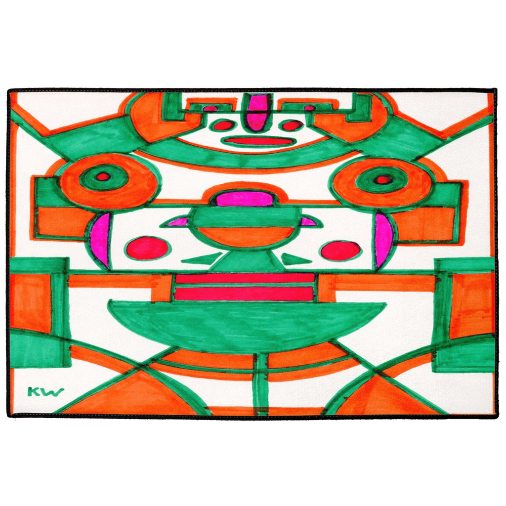 KW Gallery Artful Welcome Doormat 15 - Winter Sunshine Marketplace