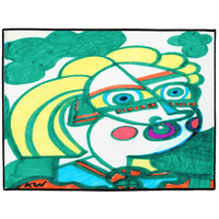 KW Gallery Artful Welcome Doormat 17 - Winter Sunshine Marketplace