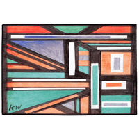 KW Gallery Artful Welcome Doormat 22 - Winter Sunshine Marketplace