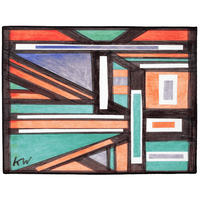 KW Gallery Artful Welcome Doormat 22 - Winter Sunshine Marketplace