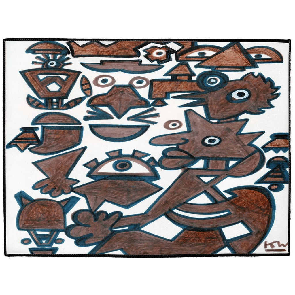 KW Gallery Artful Welcome Doormat 24 - Winter Sunshine Marketplace