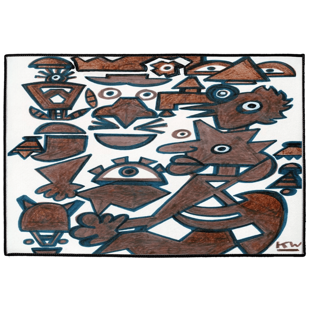 KW Gallery Artful Welcome Doormat 24 - Winter Sunshine Marketplace