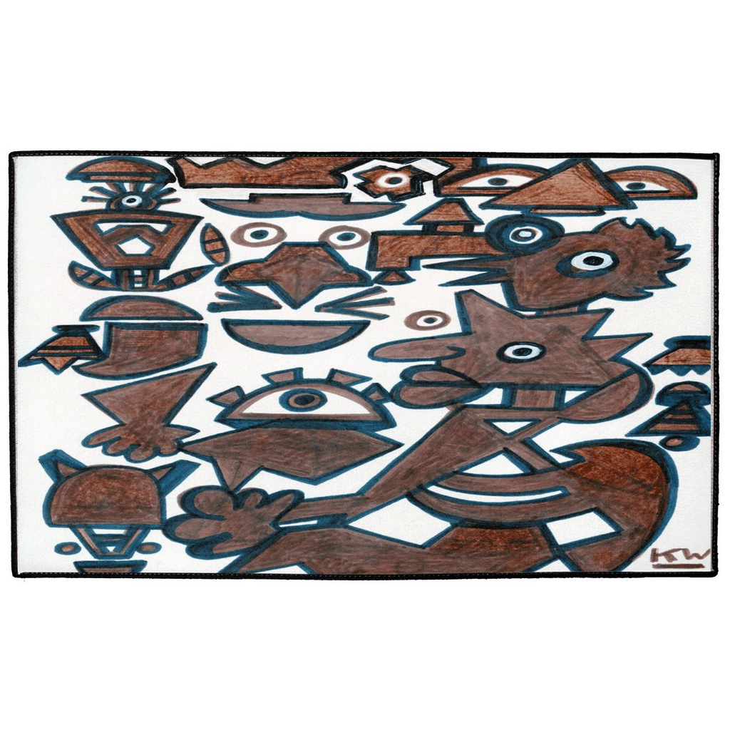 KW Gallery Artful Welcome Doormat 24 - Winter Sunshine Marketplace