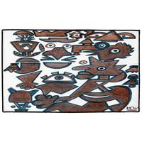 KW Gallery Artful Welcome Doormat 24 - Winter Sunshine Marketplace