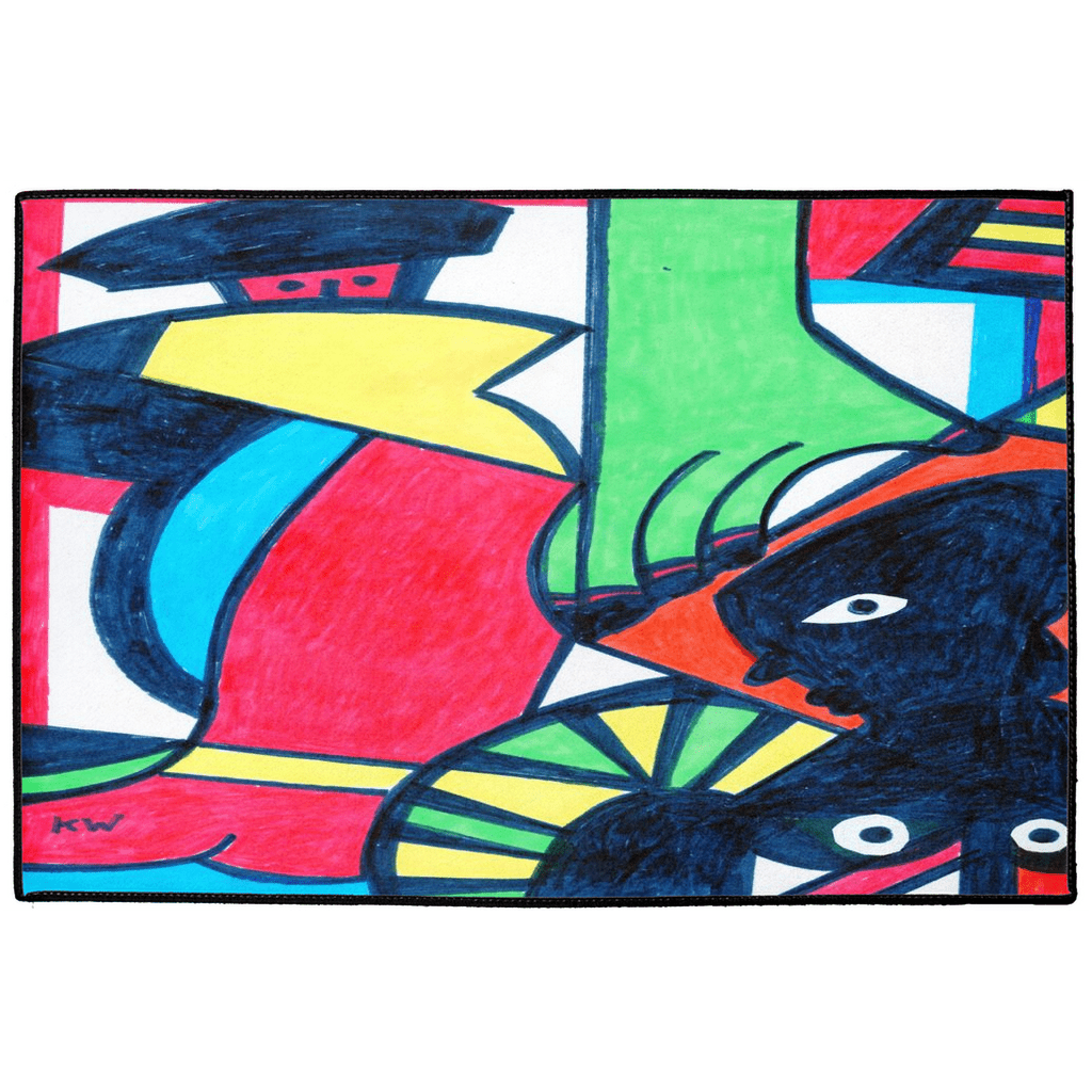 KW Gallery Artful Welcome Doormat 25 - Winter Sunshine Marketplace