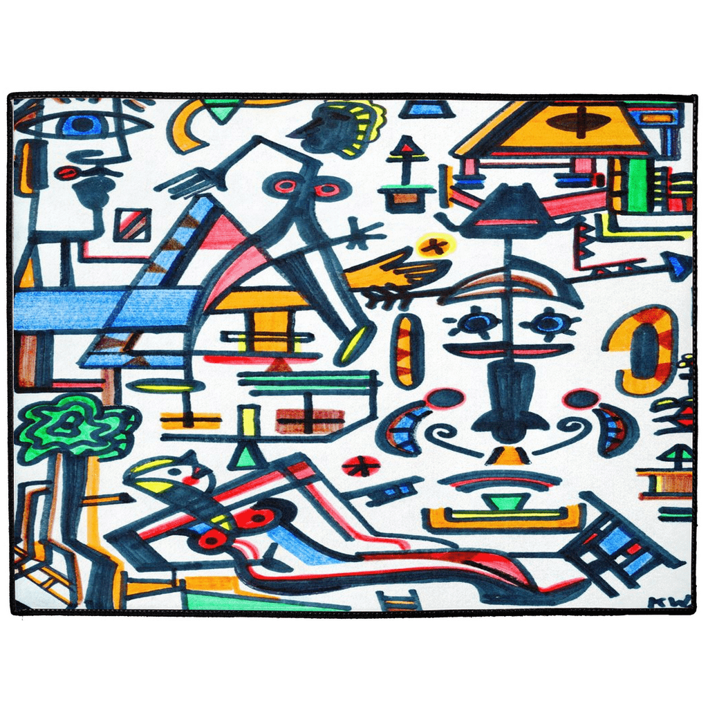 KW Gallery Artful Welcome Doormat 26 - Winter Sunshine Marketplace