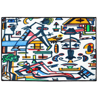 KW Gallery Artful Welcome Doormat 26 - Winter Sunshine Marketplace