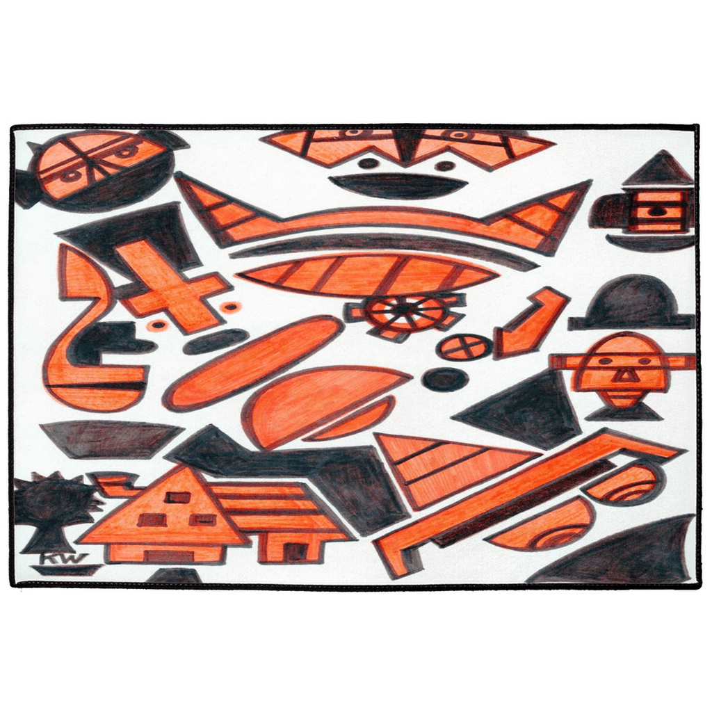 KW Gallery Artful Welcome Doormat 28 - Winter Sunshine Marketplace