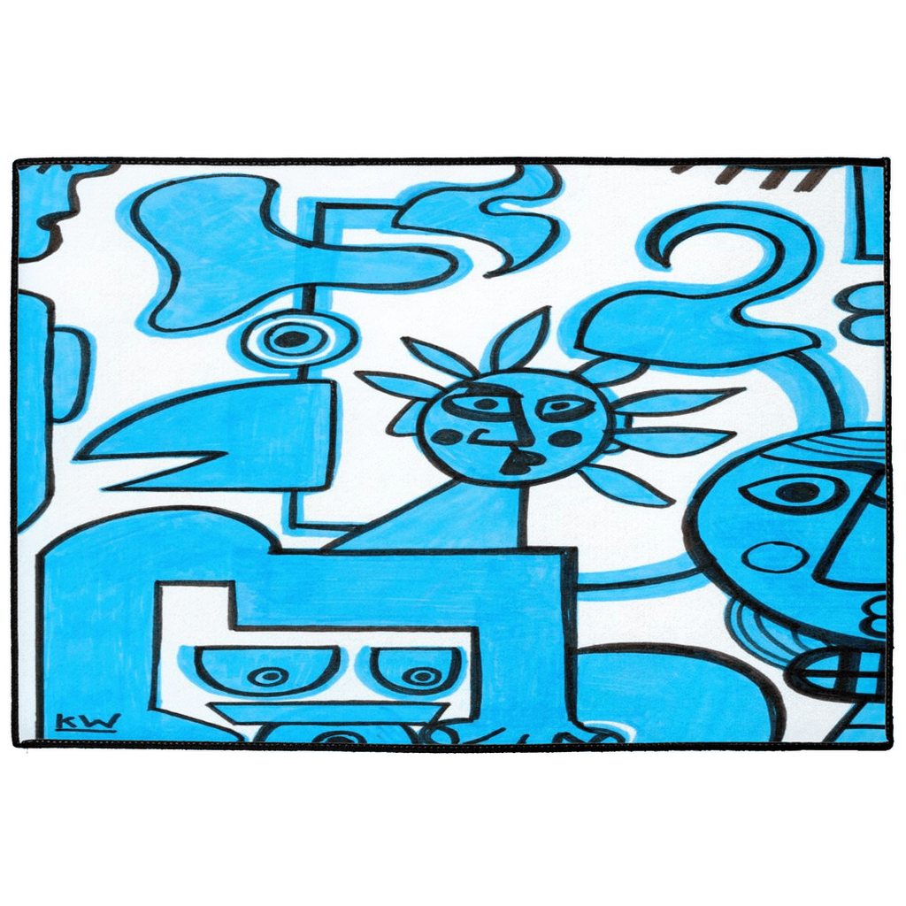 KW Gallery Artful Welcome Doormat 29 - Winter Sunshine Marketplace