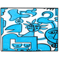 KW Gallery Artful Welcome Doormat 29 - Winter Sunshine Marketplace