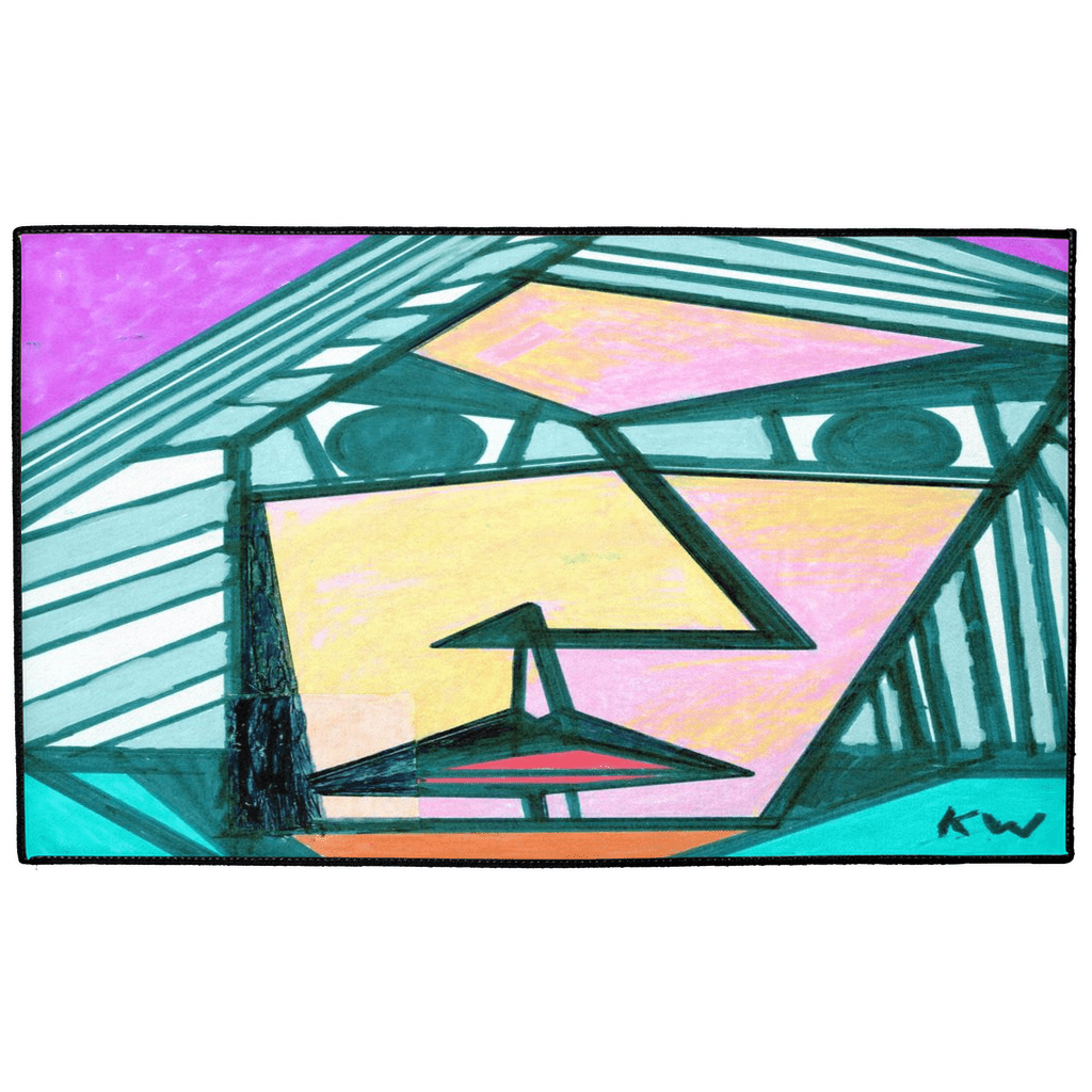 KW Gallery Artful Welcome Doormat 34 - Winter Sunshine Marketplace