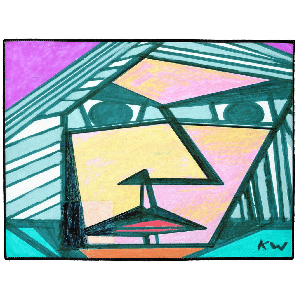 KW Gallery Artful Welcome Doormat 34 - Winter Sunshine Marketplace