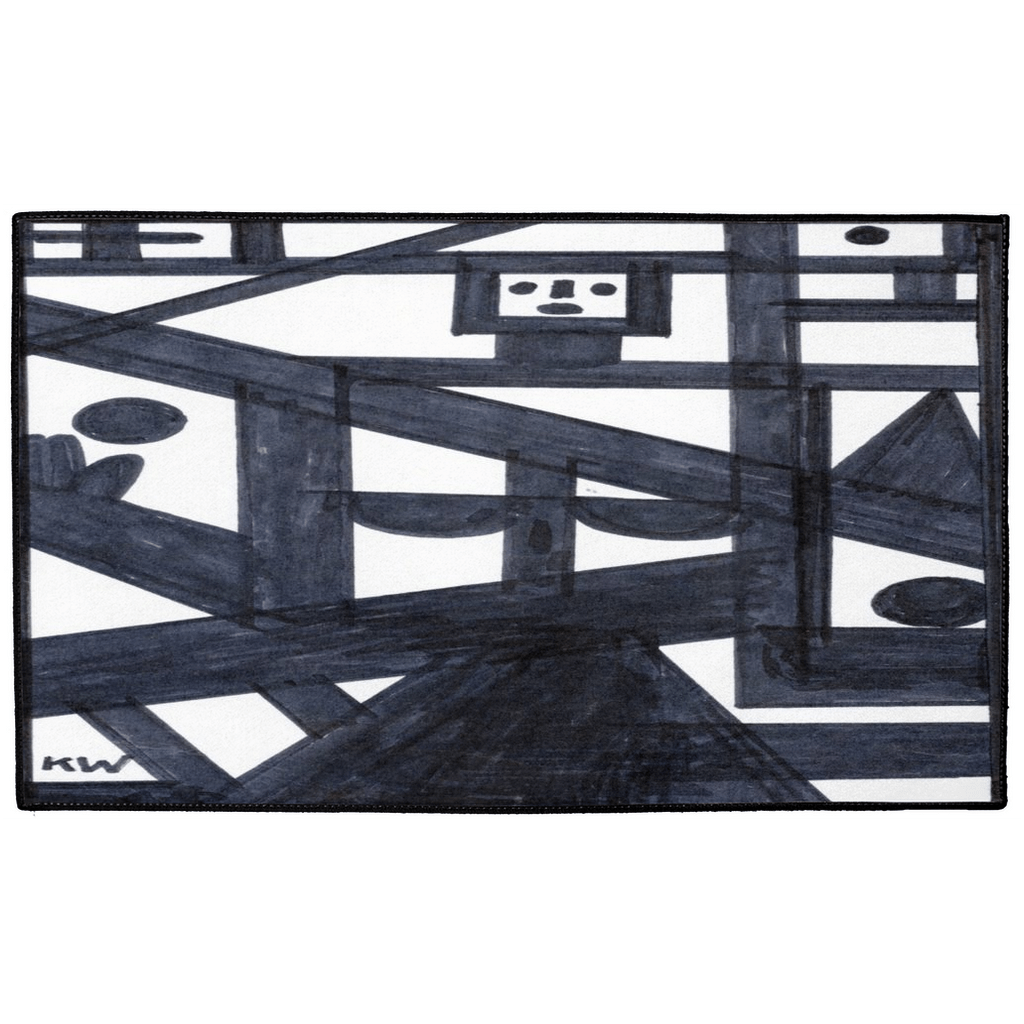 KW Gallery Artful Welcome Doormat 35 - Winter Sunshine Marketplace