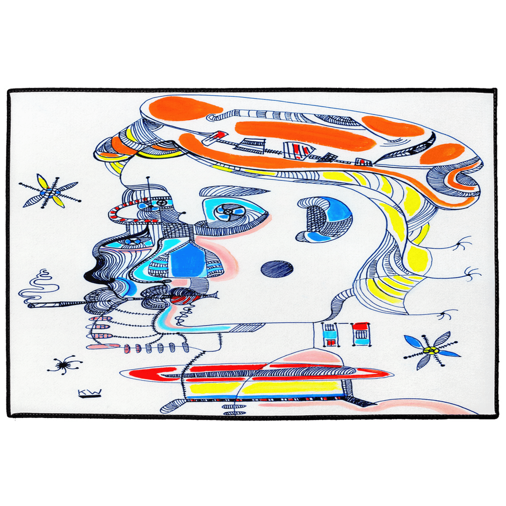 KW Gallery Artful Welcome Doormat 36 - Winter Sunshine Marketplace