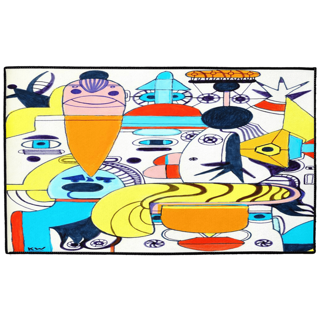 KW Gallery Artful Welcome Doormat 37 - Winter Sunshine Marketplace