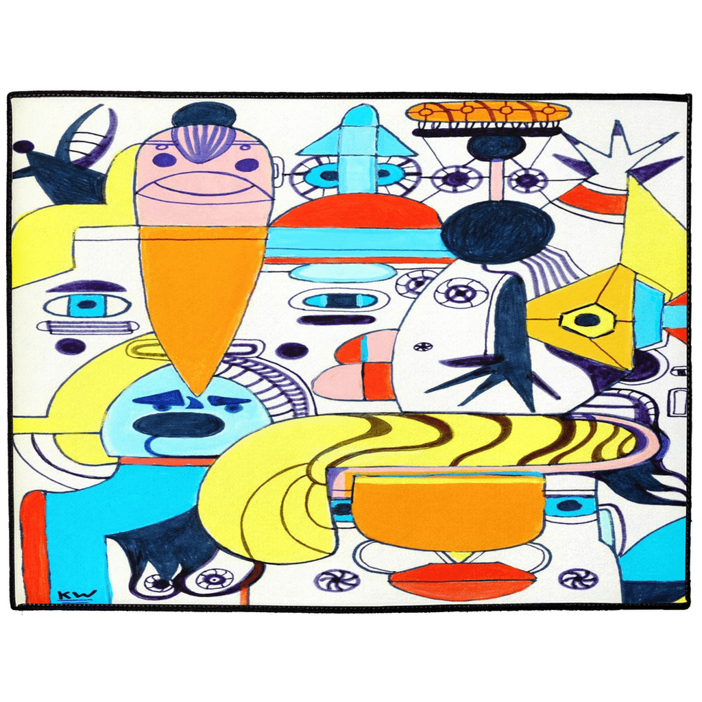 KW Gallery Artful Welcome Doormat 37 - Winter Sunshine Marketplace