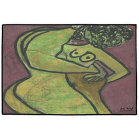 KW Gallery Artful Welcome Doormat 38 - Winter Sunshine Marketplace